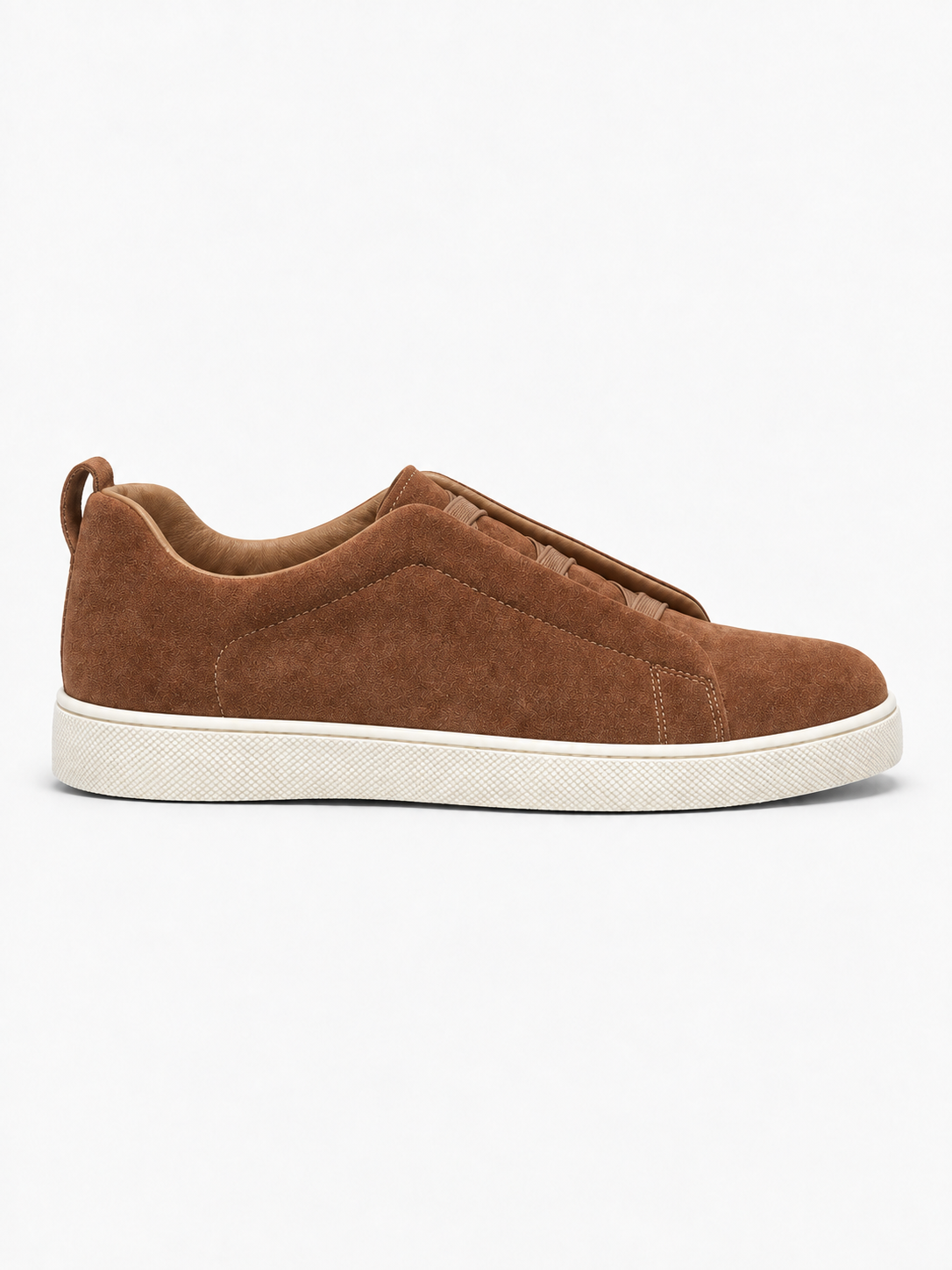 Reddish Brown Suede Avalor Sneaker