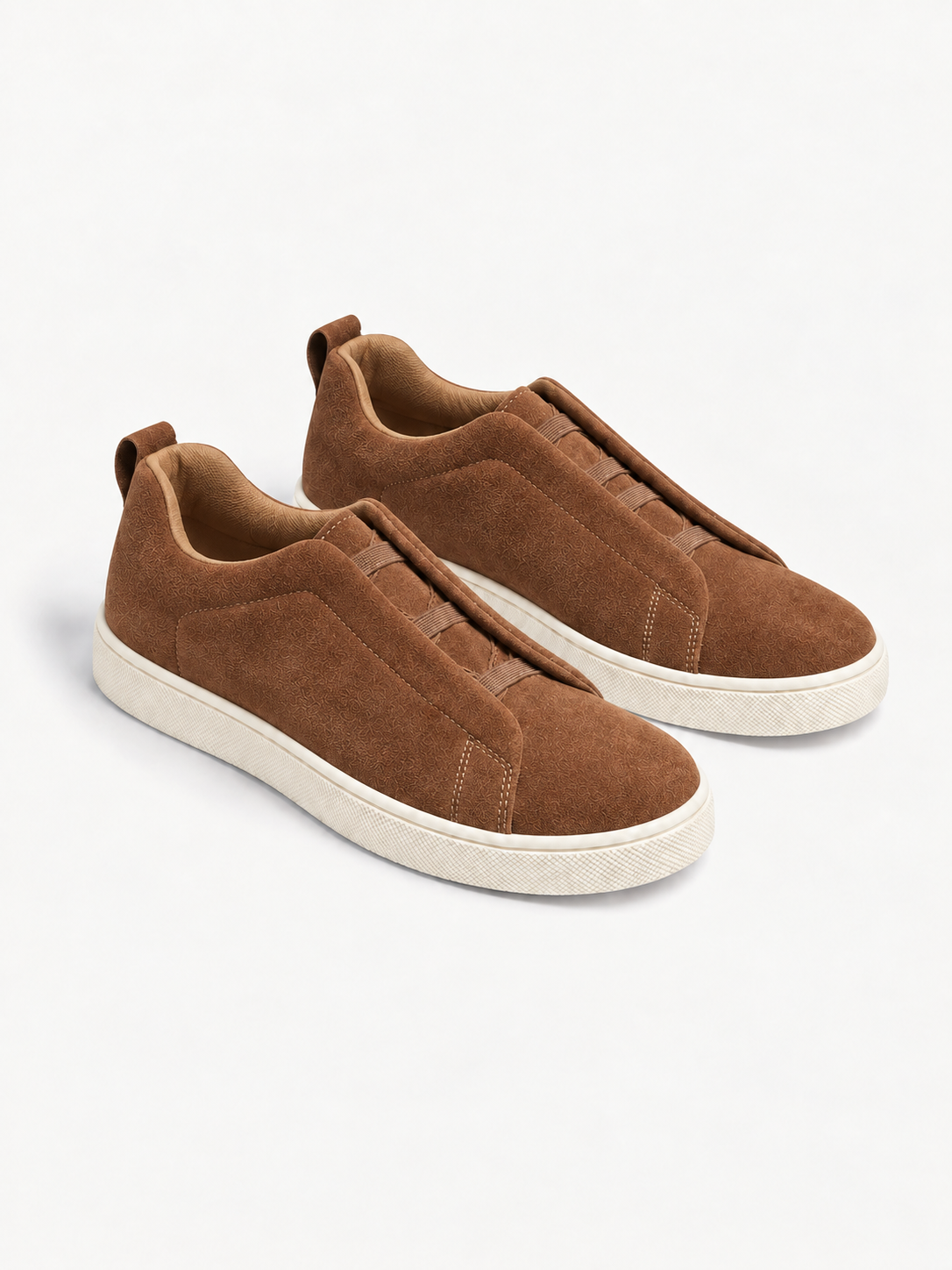 Reddish Brown Suede Avalor Sneaker