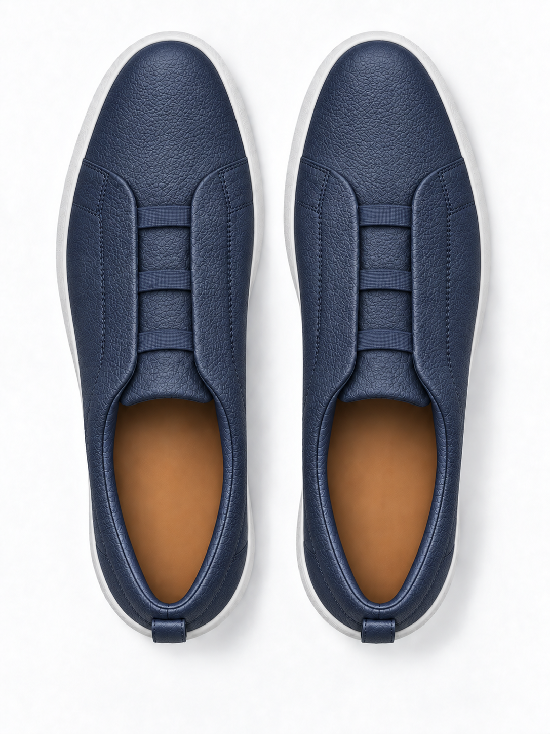 Blue Leather Avalor Sneaker