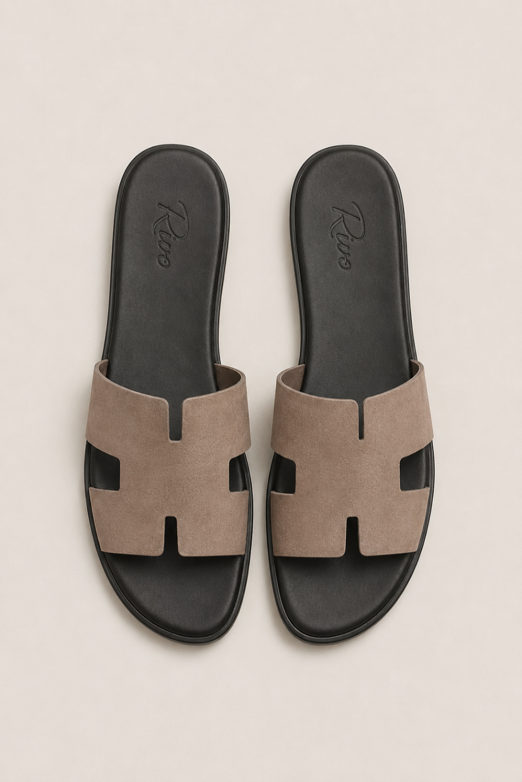 Coastal Suede Sandal Taupe