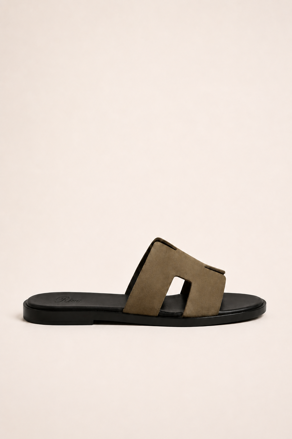 Coastal Suede Sandal Olive