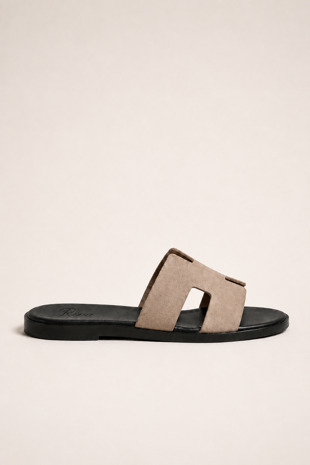 Coastal Suede Sandal Taupe