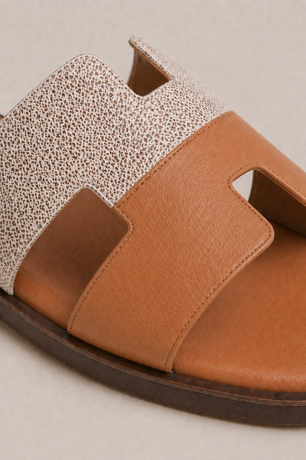 Ravello Leather Sandal Tan
