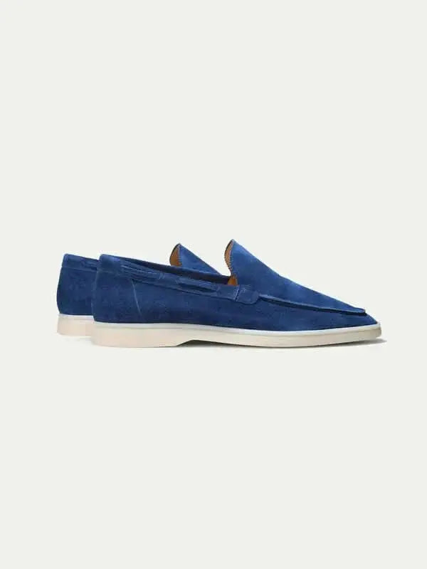 Classic Suède Loafer Berry Blue