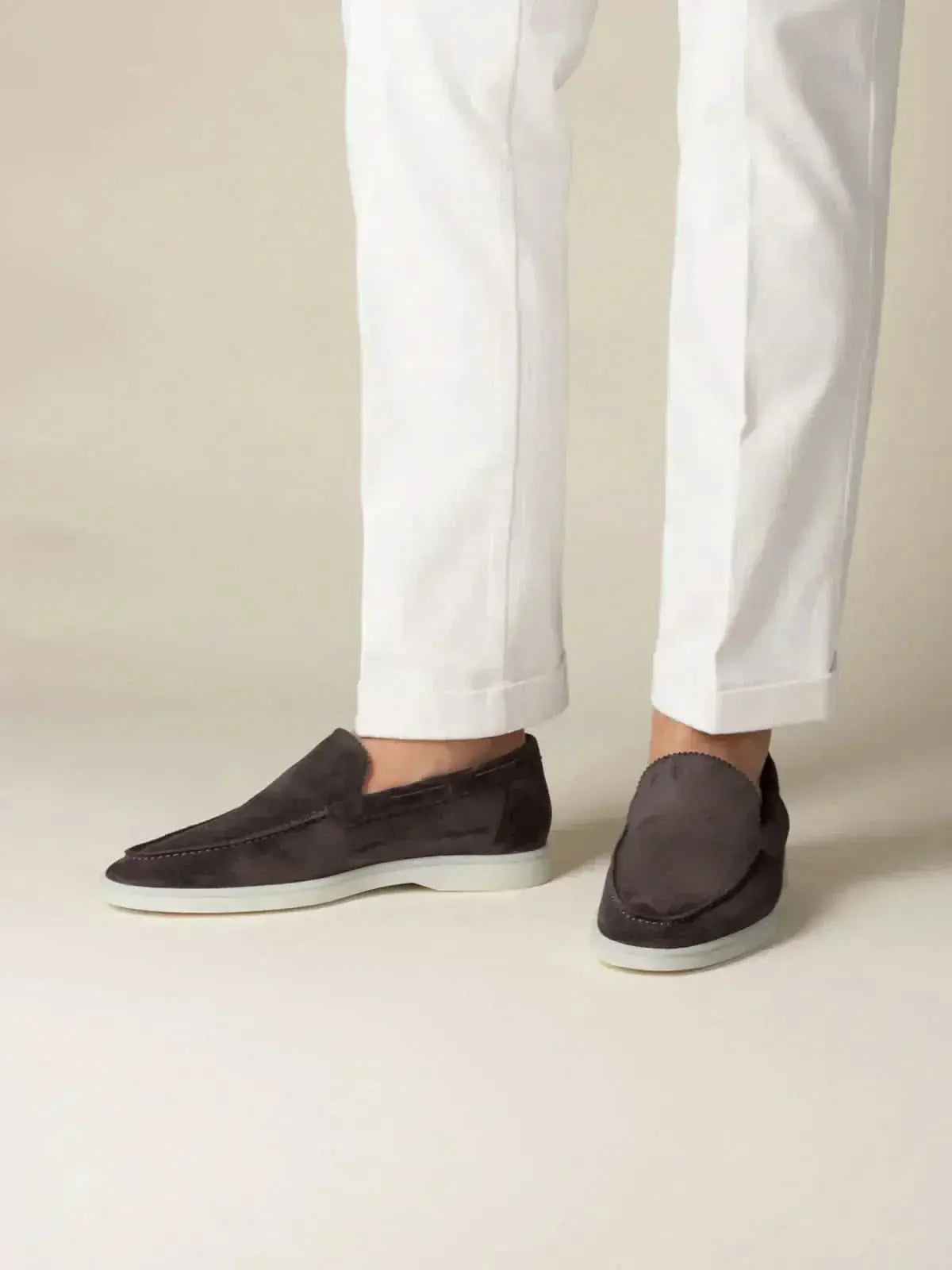 Classic Suède Loafer Brown