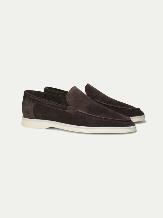Classic Suède Loafer Brown