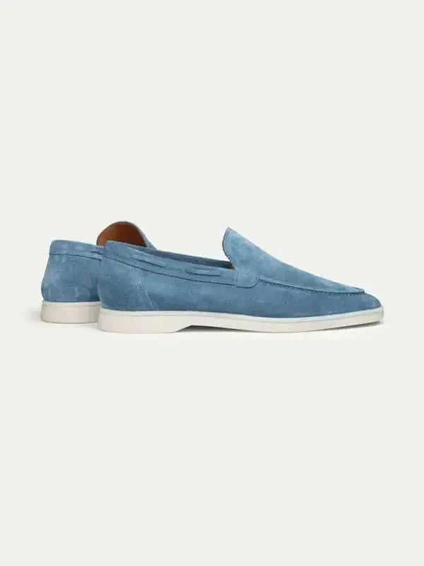 Classic Suède Loafer Ocean Blue