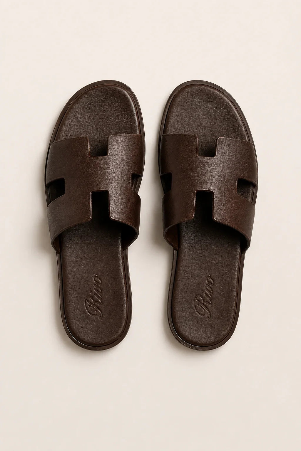 Coastal Leather Sandal Dark Brown