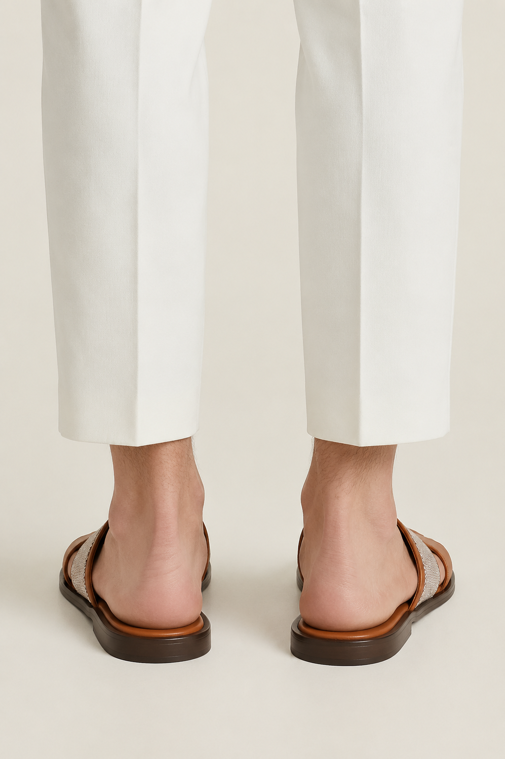 Ravello Leather Sandal Tan