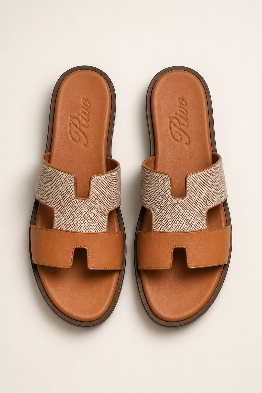 Ravello Leather Sandal Tan