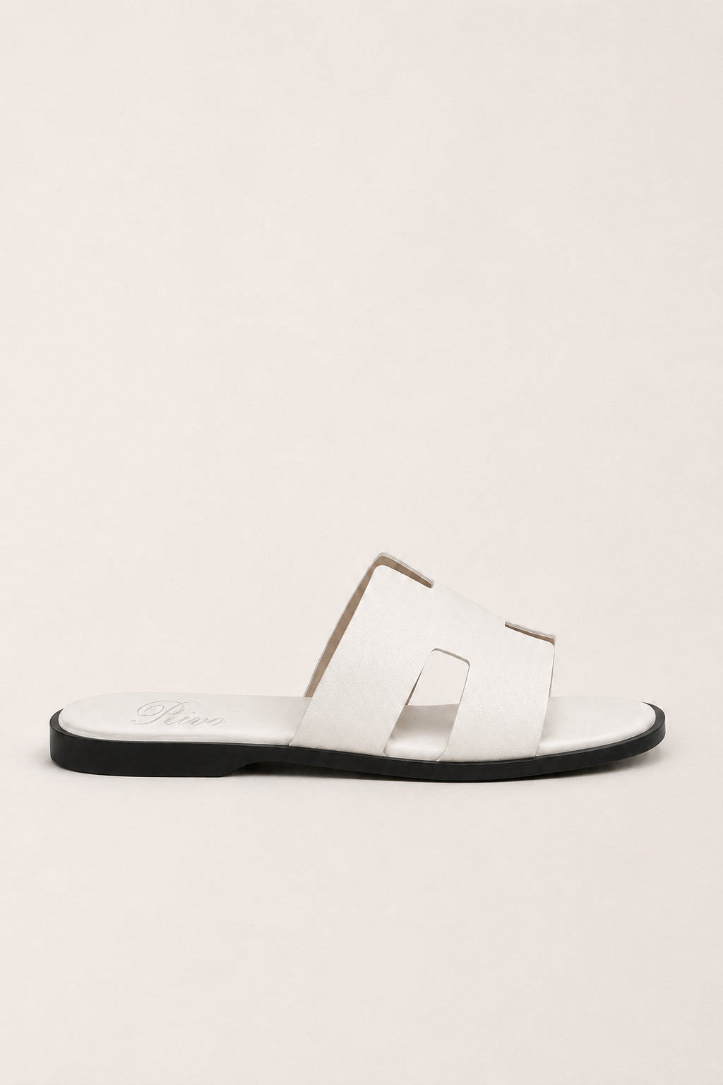 Positano Leather Sandal White