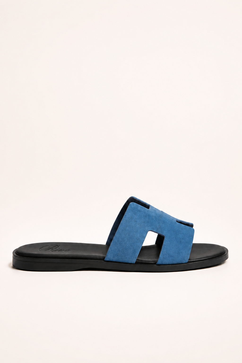 Coastal Suede Sandal Blue