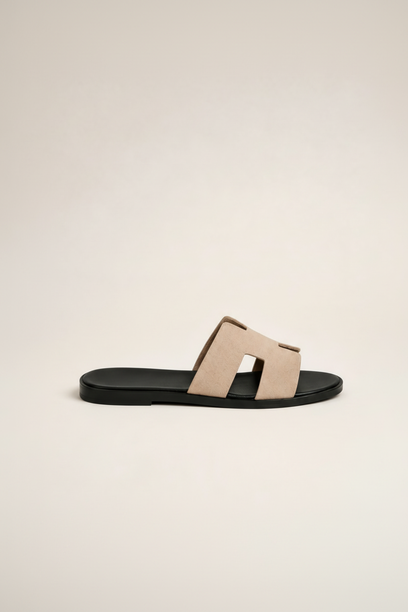 Coastal Suede Sandal Sand