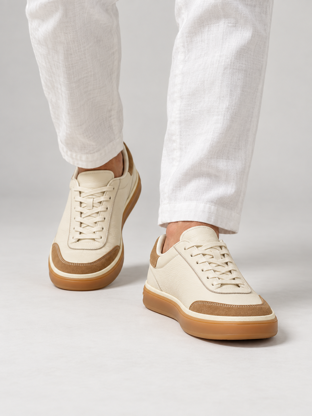 Ivory & Sand Velaro Sneaker