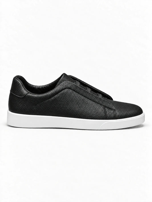 Black Leather Avalor Sneaker