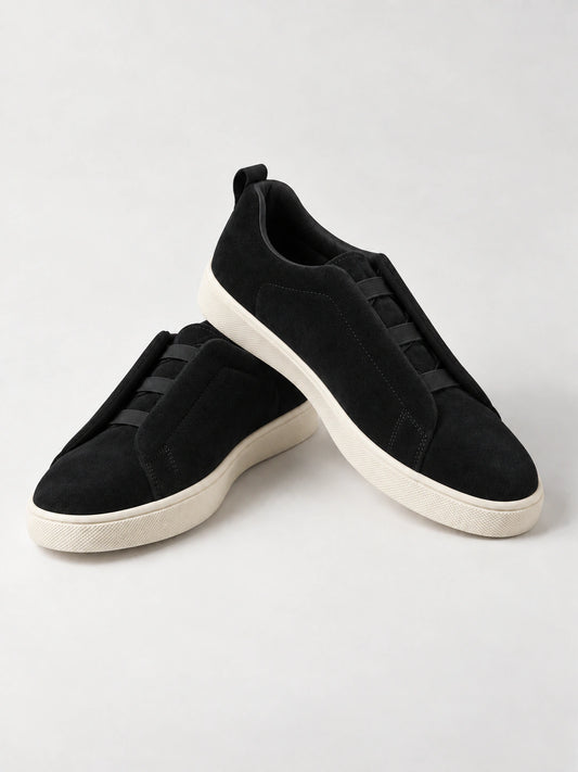 Black Suede Avalor Sneaker