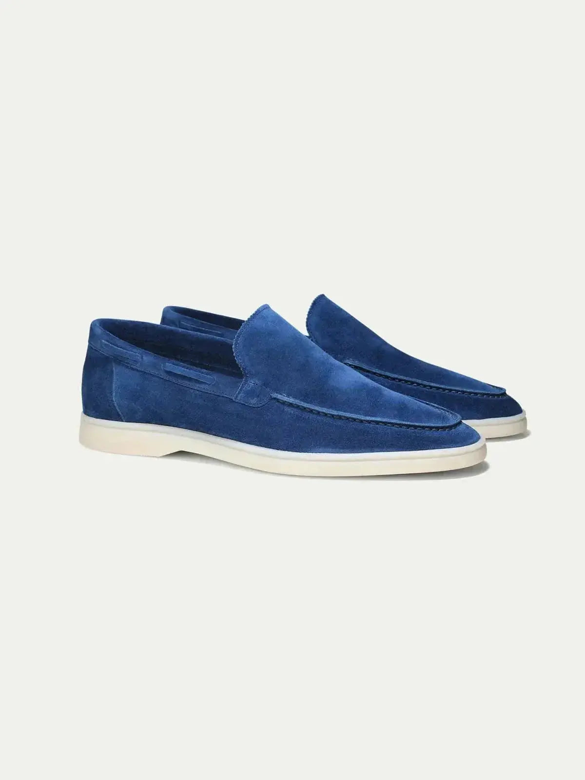 Classic Suède Loafer Berry Blue