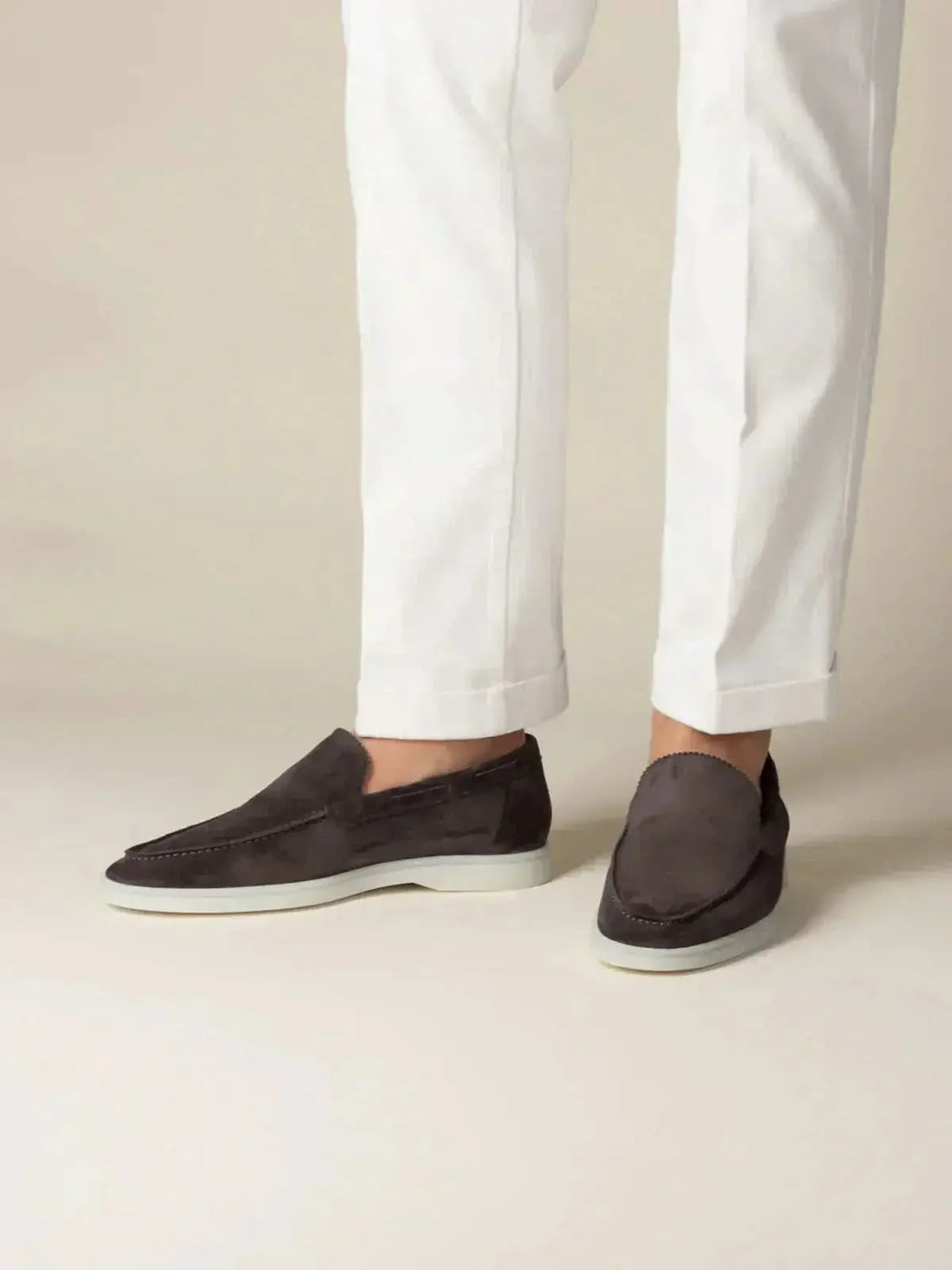Classic Suède Loafer Brown