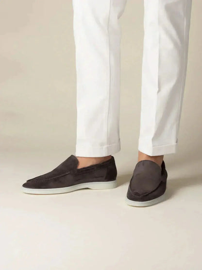 Classic Suède Loafer Brown