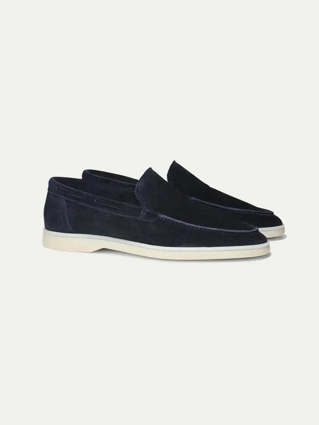 Classic Suède Loafer Navy Blue