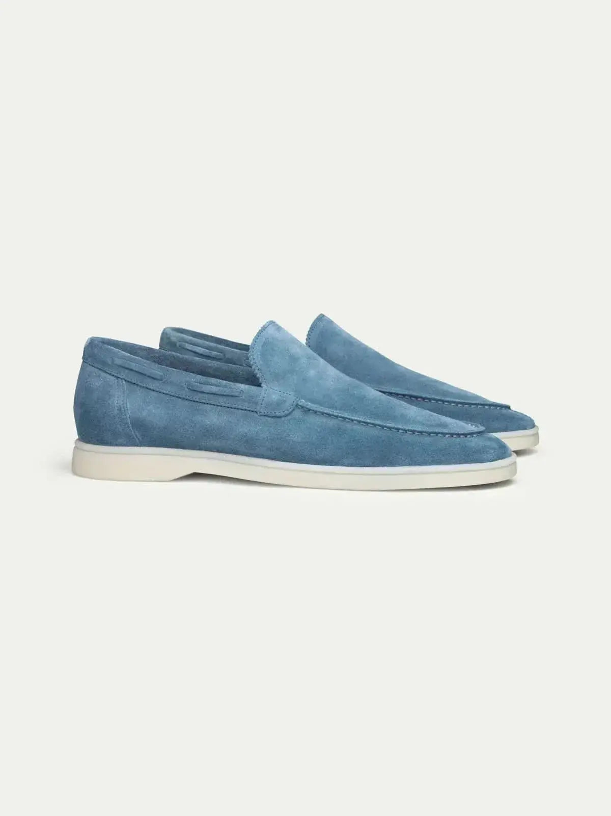 Classic Suède Loafer Ocean Blue